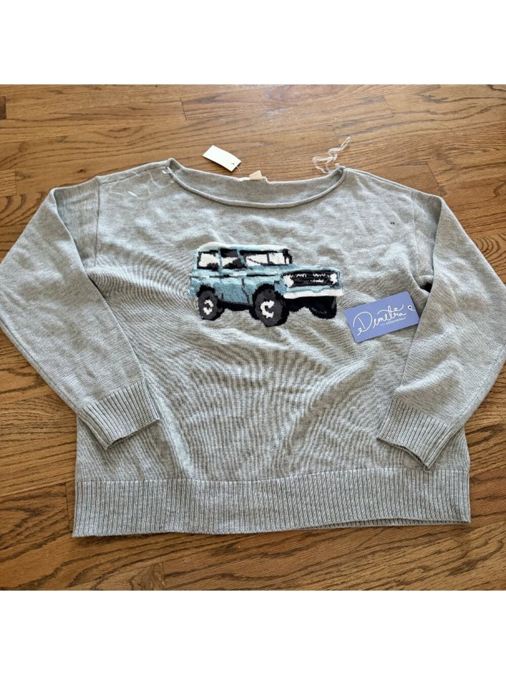 Demetria For Aeropostale Womens Gray Bronco Sweater New XS
